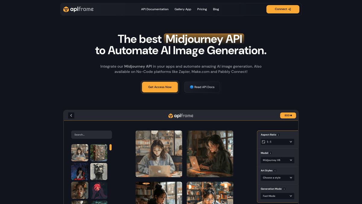 Apiframe screenshot 1