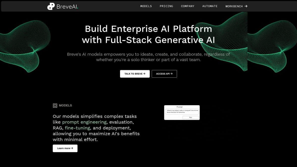 BreveAI screenshot 1
