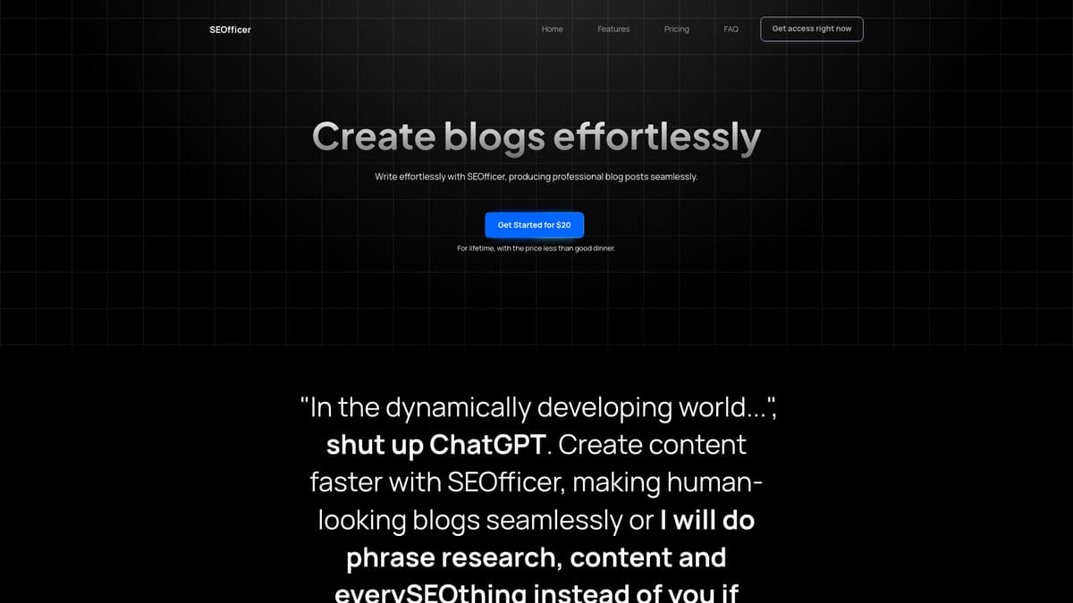 SEOfficer screenshot 1