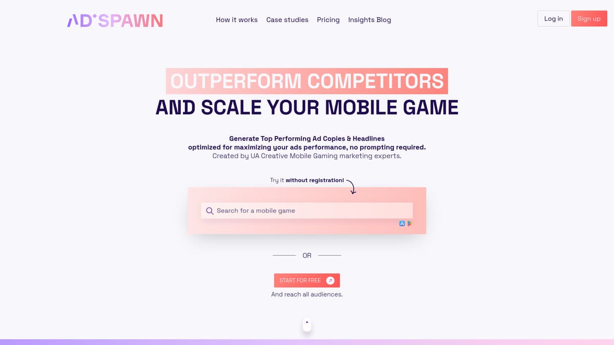 AdSpawn screenshot 1