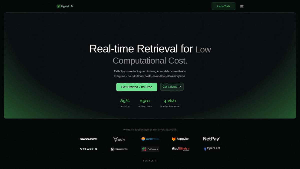 HyperLLM screenshot 1