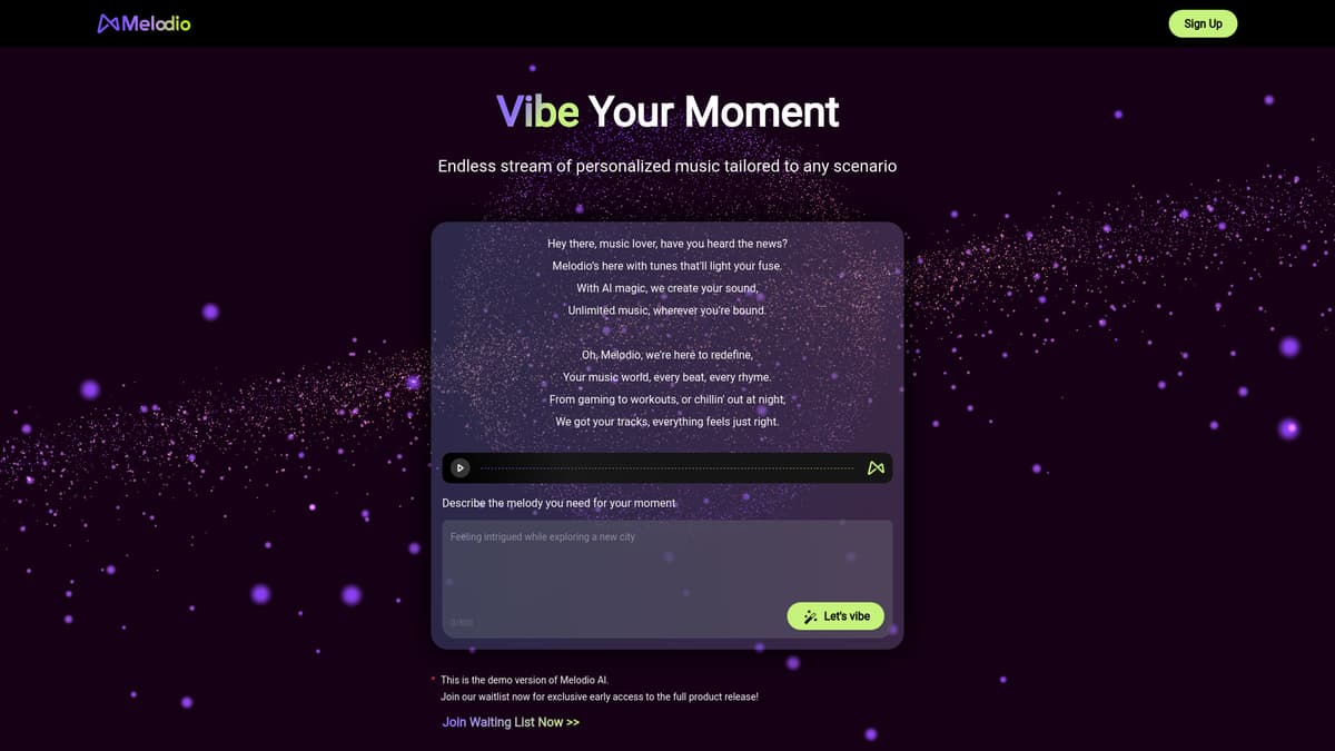 Melodio AI screenshot 1