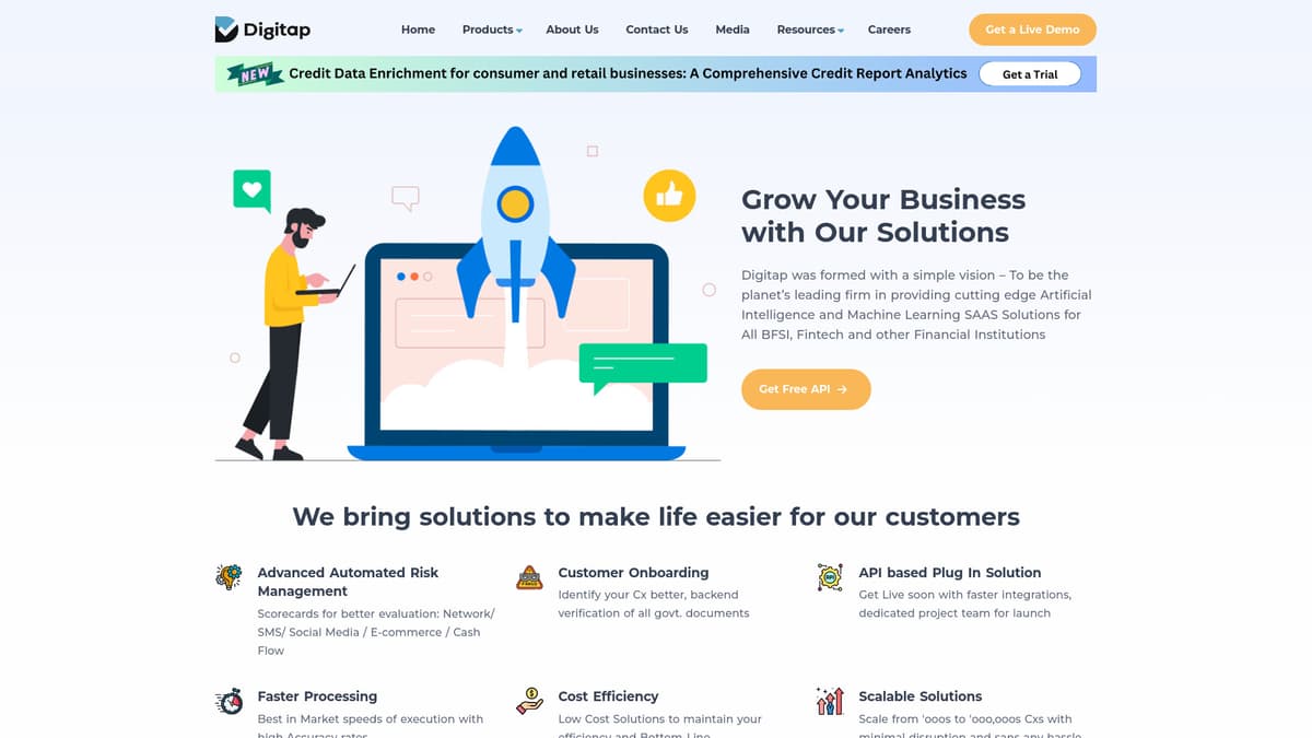Digitap screenshot 1