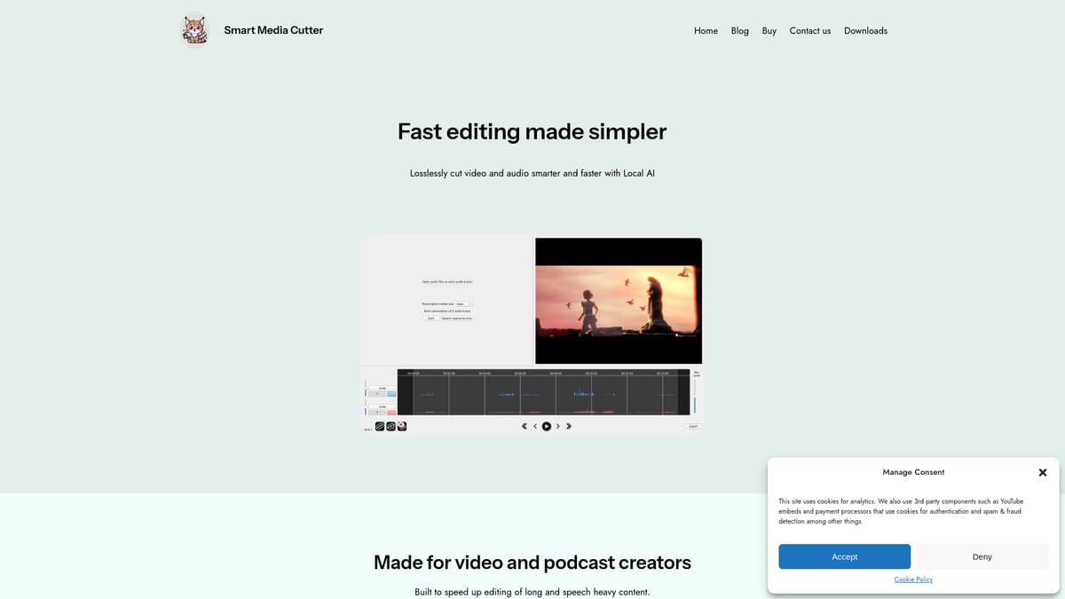 Smart Media Cutter screenshot 1