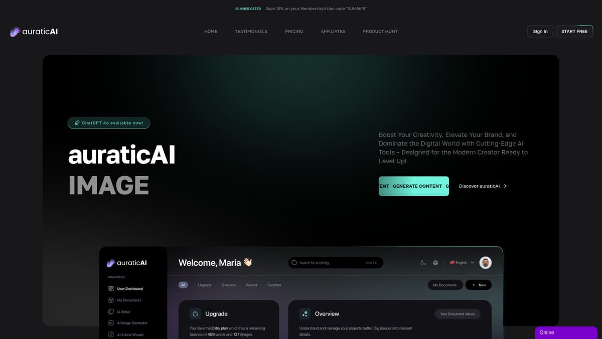 Auratic AI screenshot 1