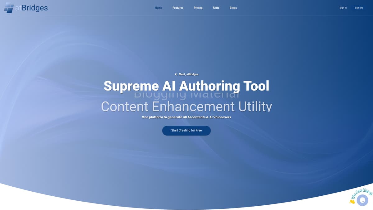 AtBridges.ai screenshot 1