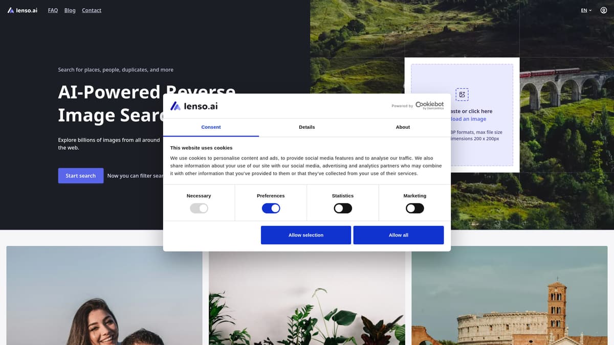 Lenso.ai screenshot 1