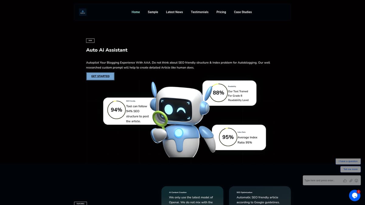 Auto AI Assistant (AAA) screenshot 1