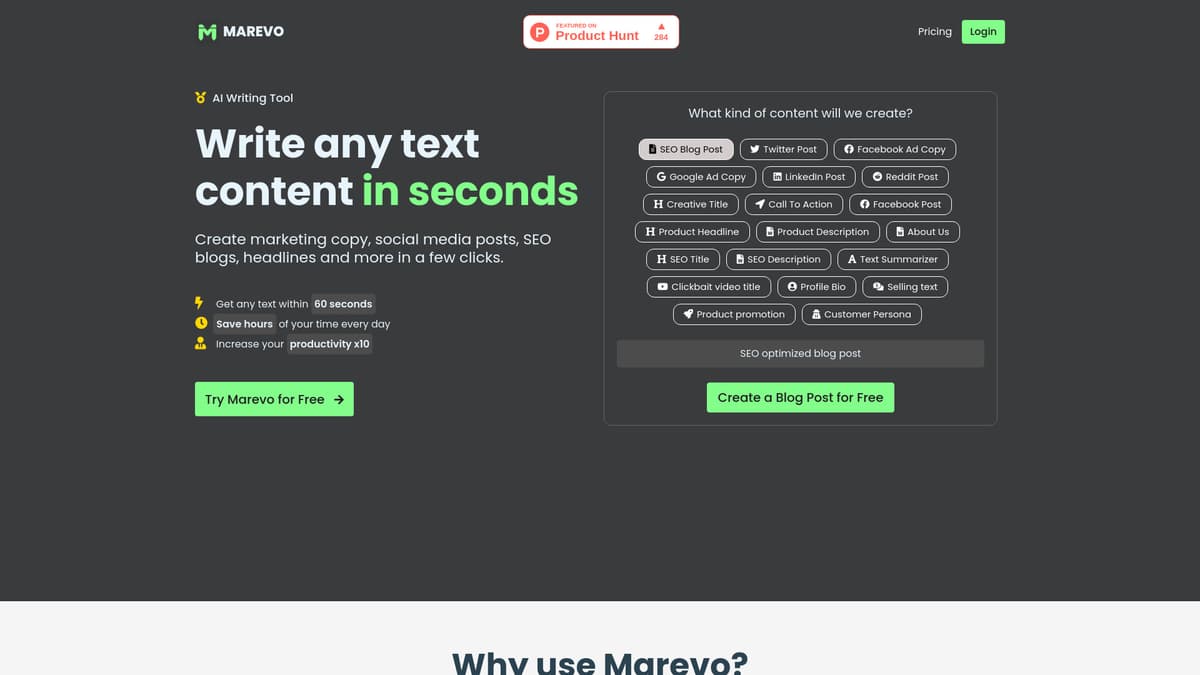 Marevo screenshot 1