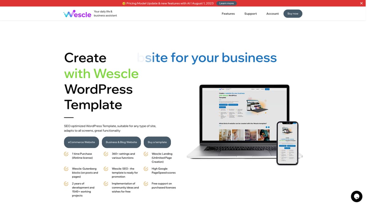 Wescle Suite screenshot 1