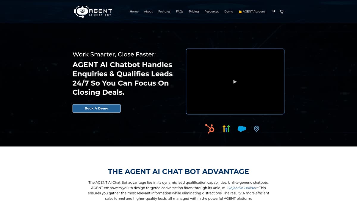 AGENT AI Chat Bot screenshot 1