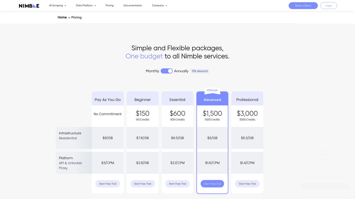 Bright Data screenshot 1
