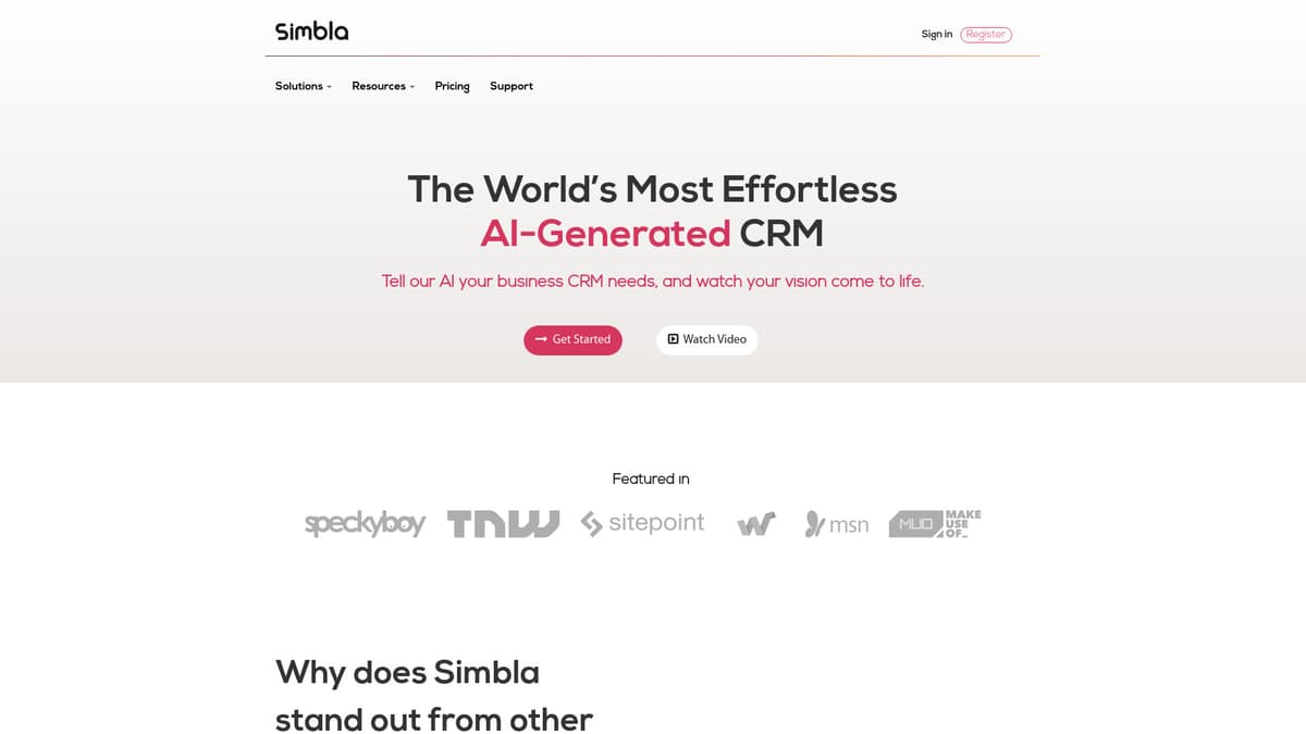 Simbla screenshot 1