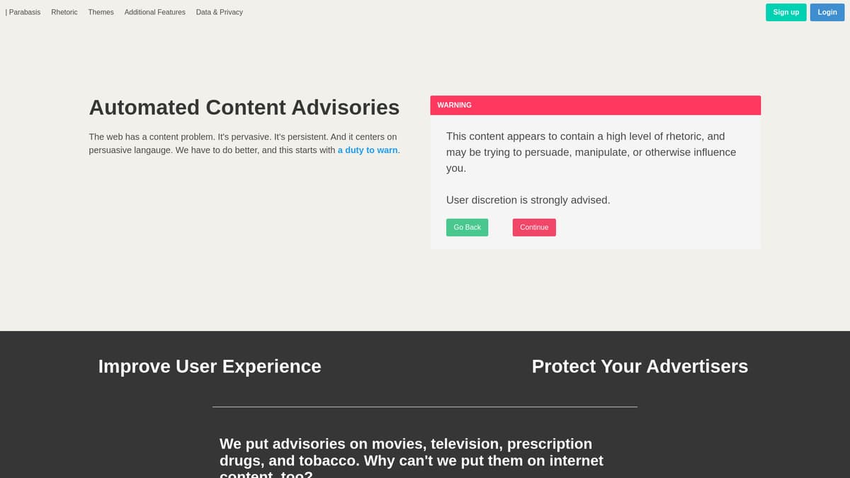 Parabasis screenshot 1
