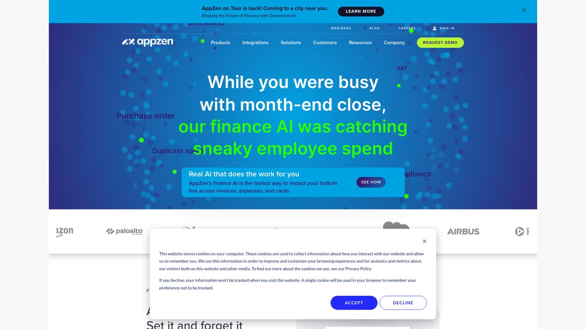 AppZen screenshot 1