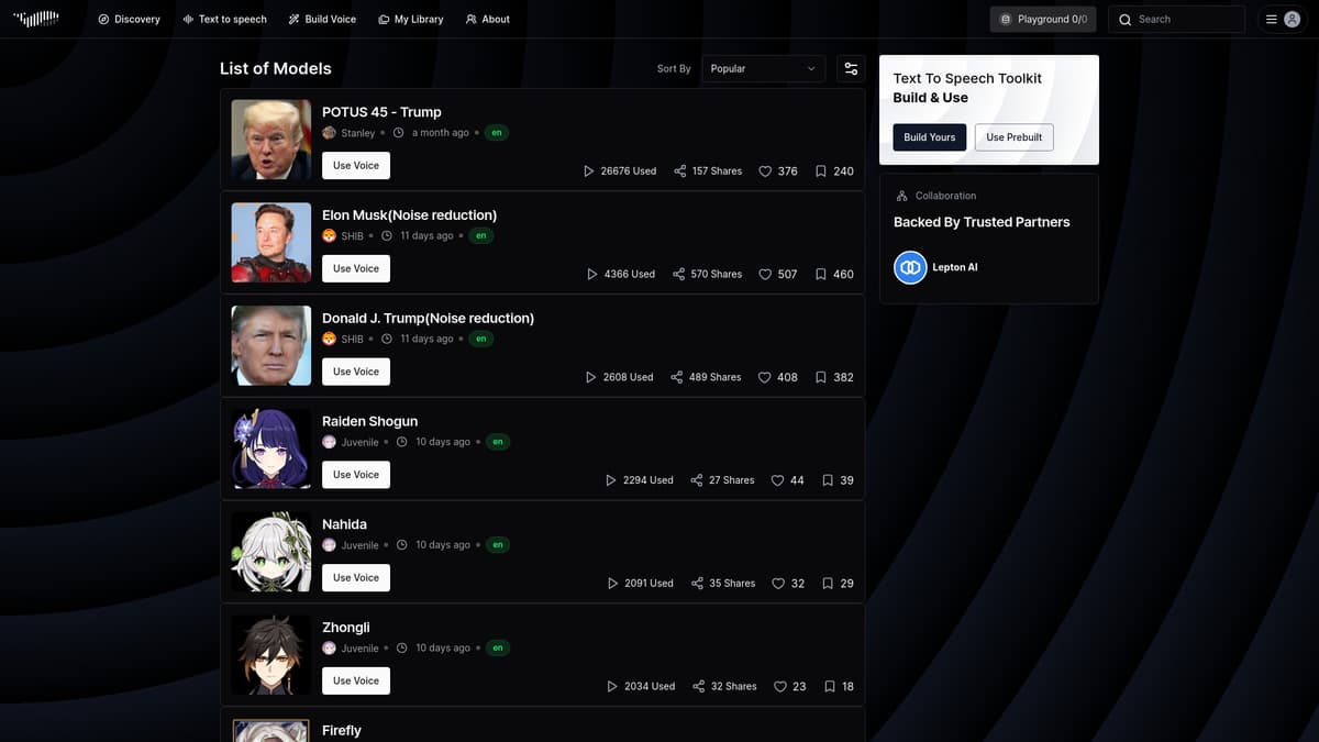 Fish Audio screenshot 1