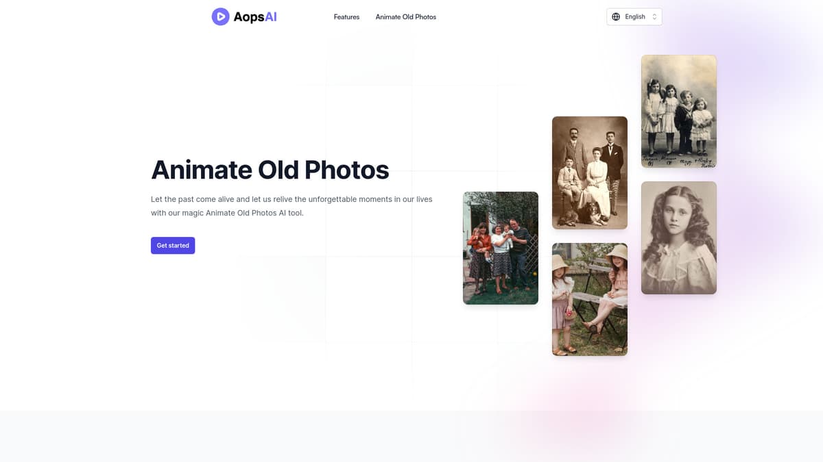 Animate Old Photos screenshot 1
