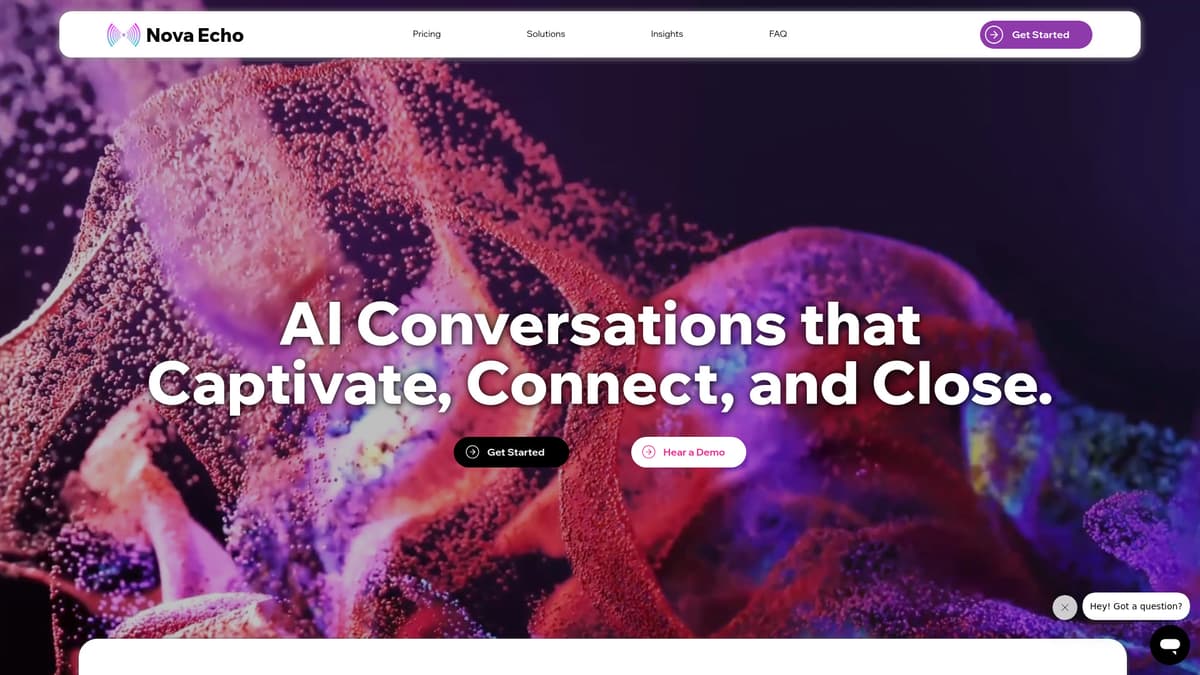 Nova Echo AI screenshot 1