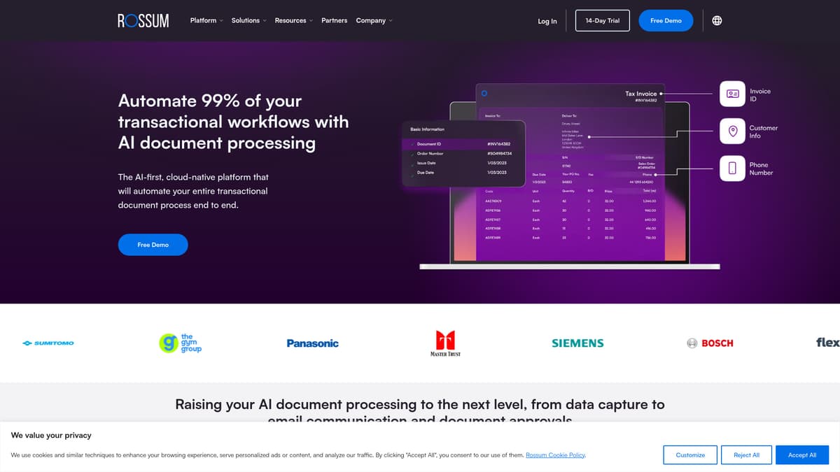 Rossum screenshot 1