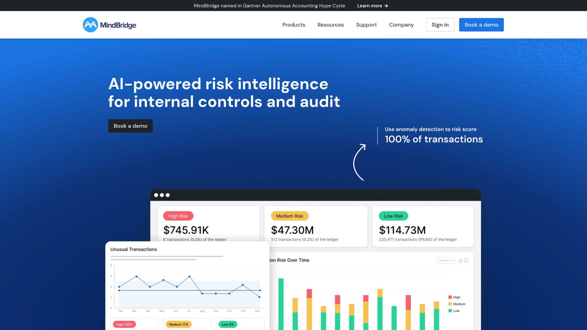 MindBridge screenshot 1