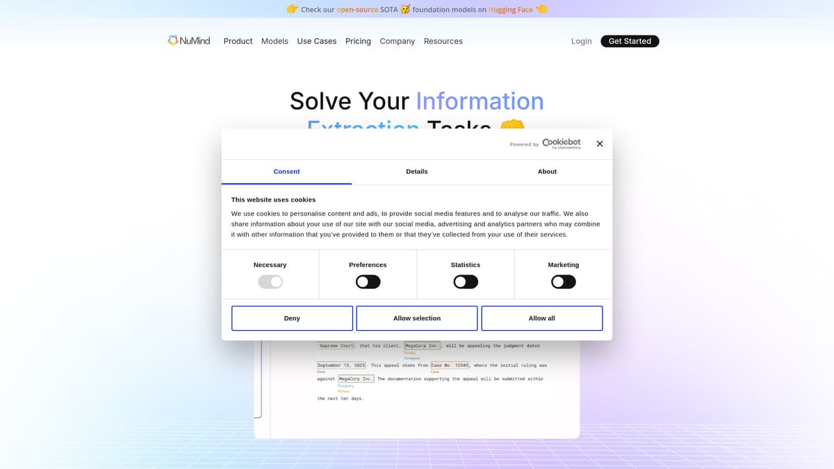 NuMind screenshot 1
