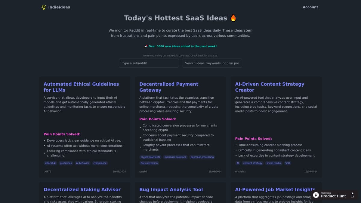 indieideas.io screenshot 1