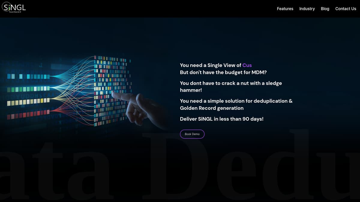 Singl Website screenshot 1