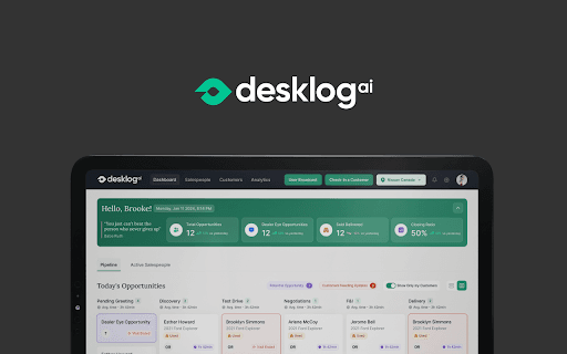 Desklog.ai Chrome Extension screenshot 1