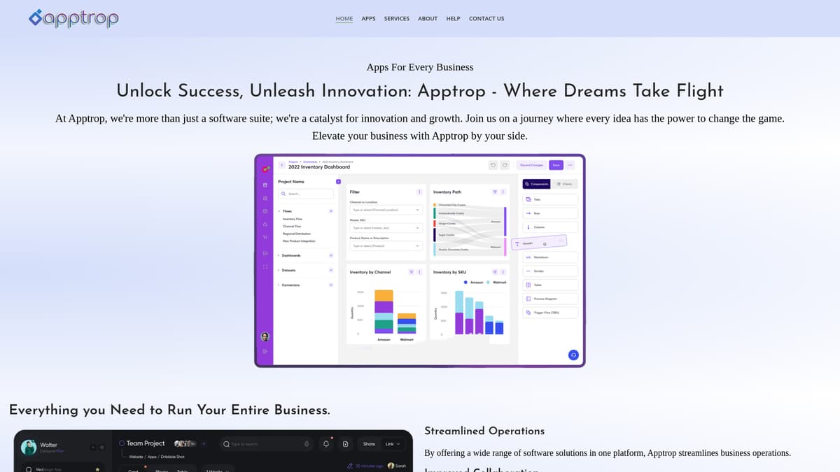 Apptrop screenshot 1