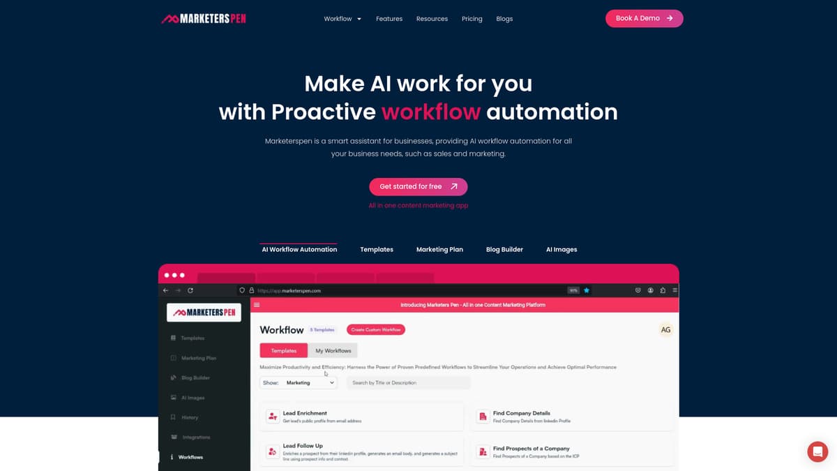 MarketersPen screenshot 1