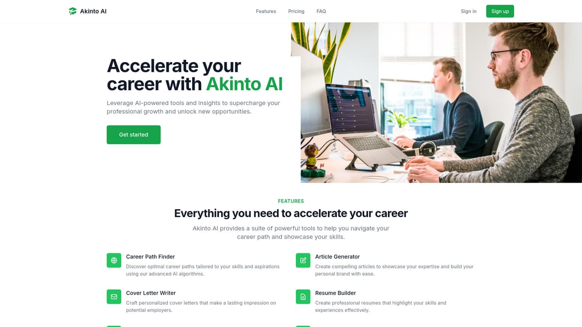 Akinto AI screenshot 1
