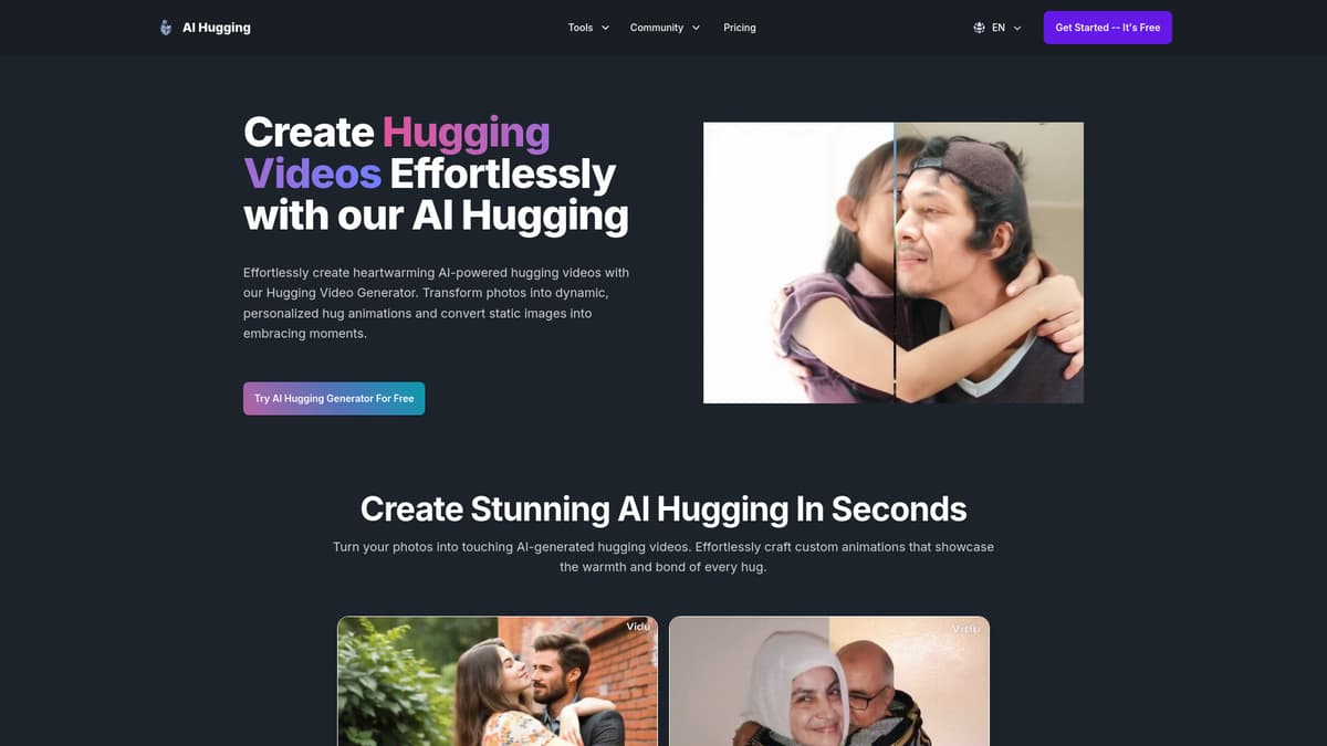 AI Hugging screenshot 1