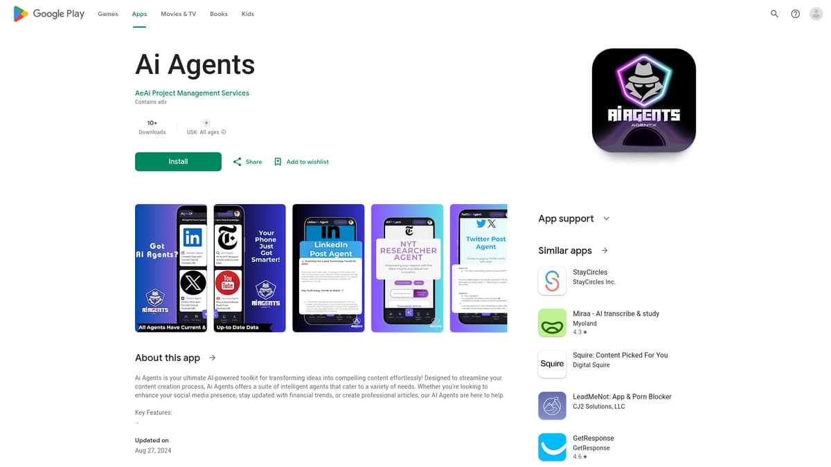 AI Agents screenshot 1