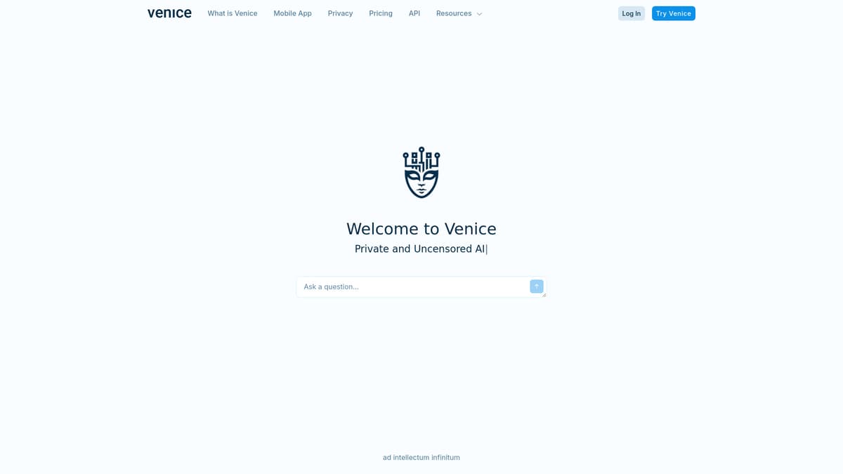 Venice AI screenshot 1