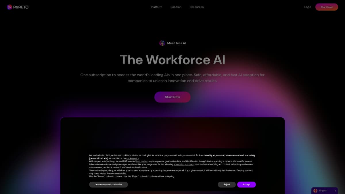 Tess AI screenshot 1