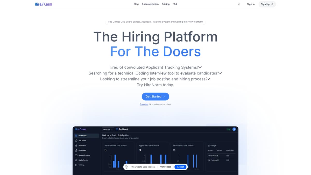 HireNorm screenshot 1