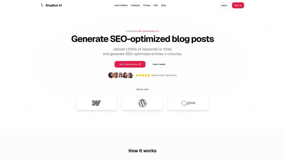 BlogBud AI screenshot 1