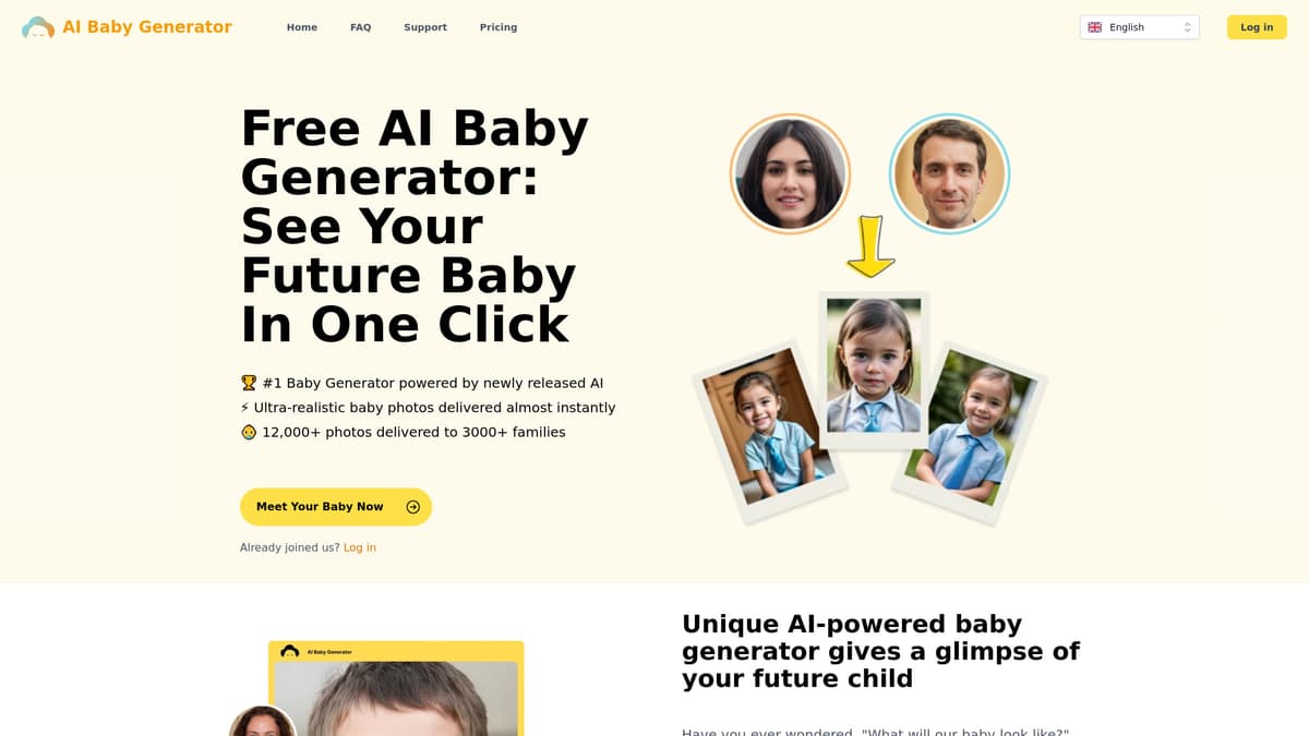AI Baby Generator screenshot 1