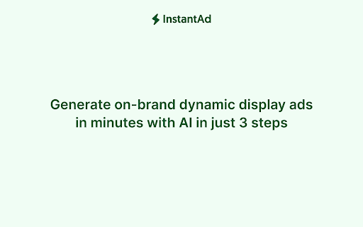InstantAd screenshot 1