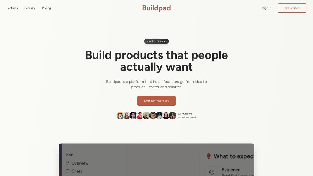 Buildpad screenshot 1