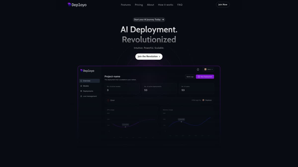 Deployo screenshot 1