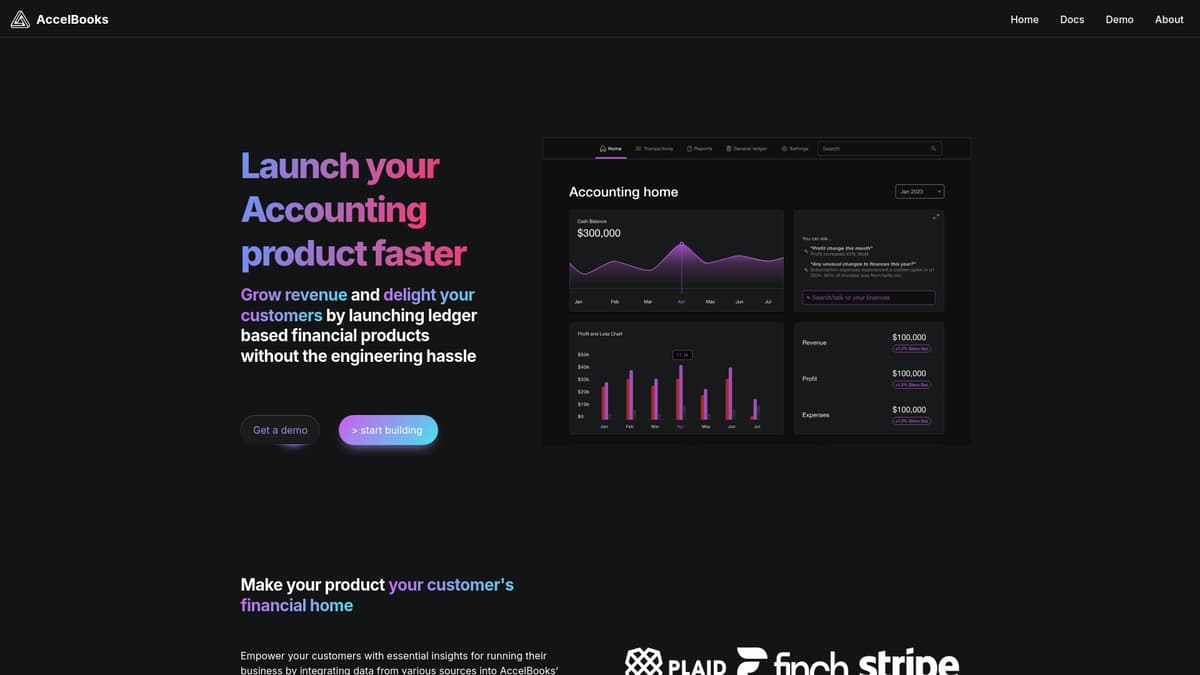 AccelBooks screenshot 1