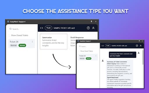 EasyNext Support screenshot 1