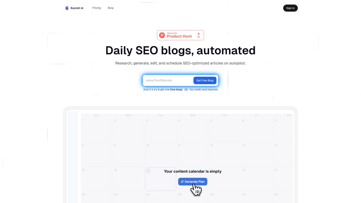Buzzkit AI screenshot 1
