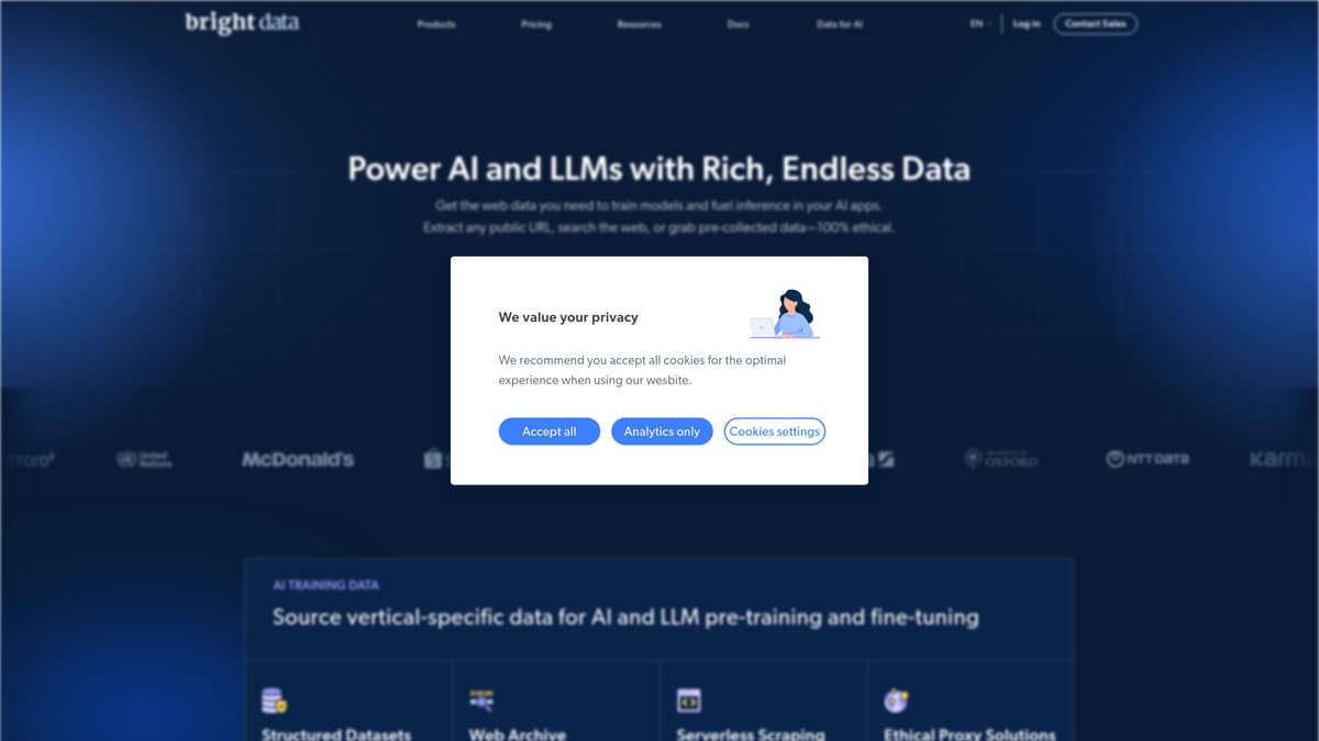 Bright Data screenshot 1
