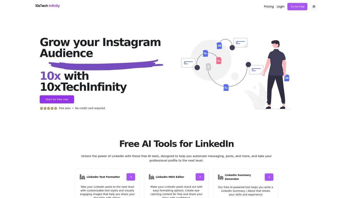 10x Tech Infinity screenshot 1