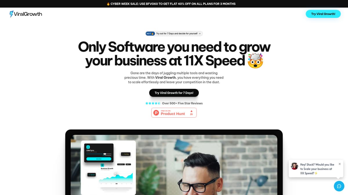 Viral Growth screenshot 1