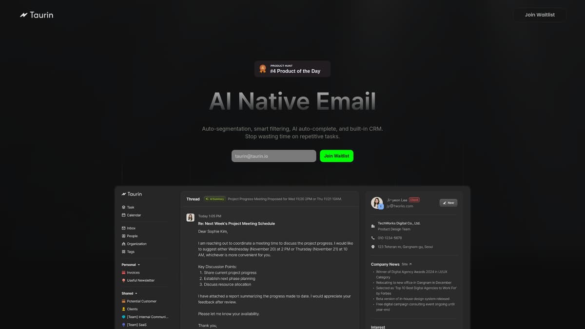 Taurin screenshot 1