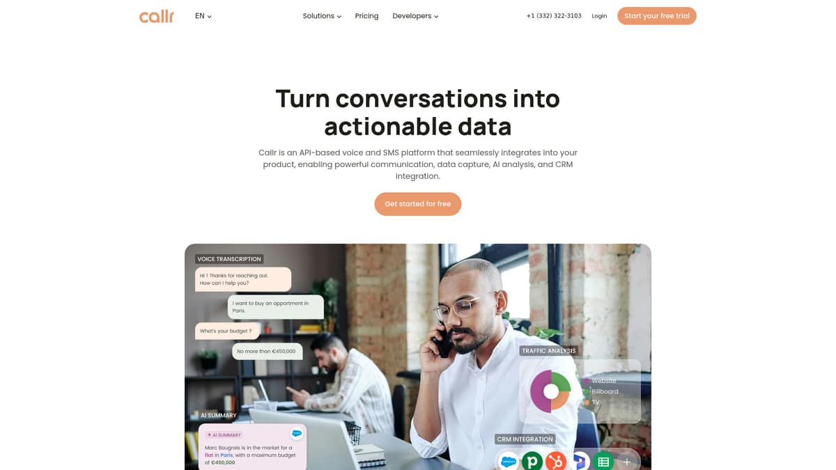 Callr screenshot 1