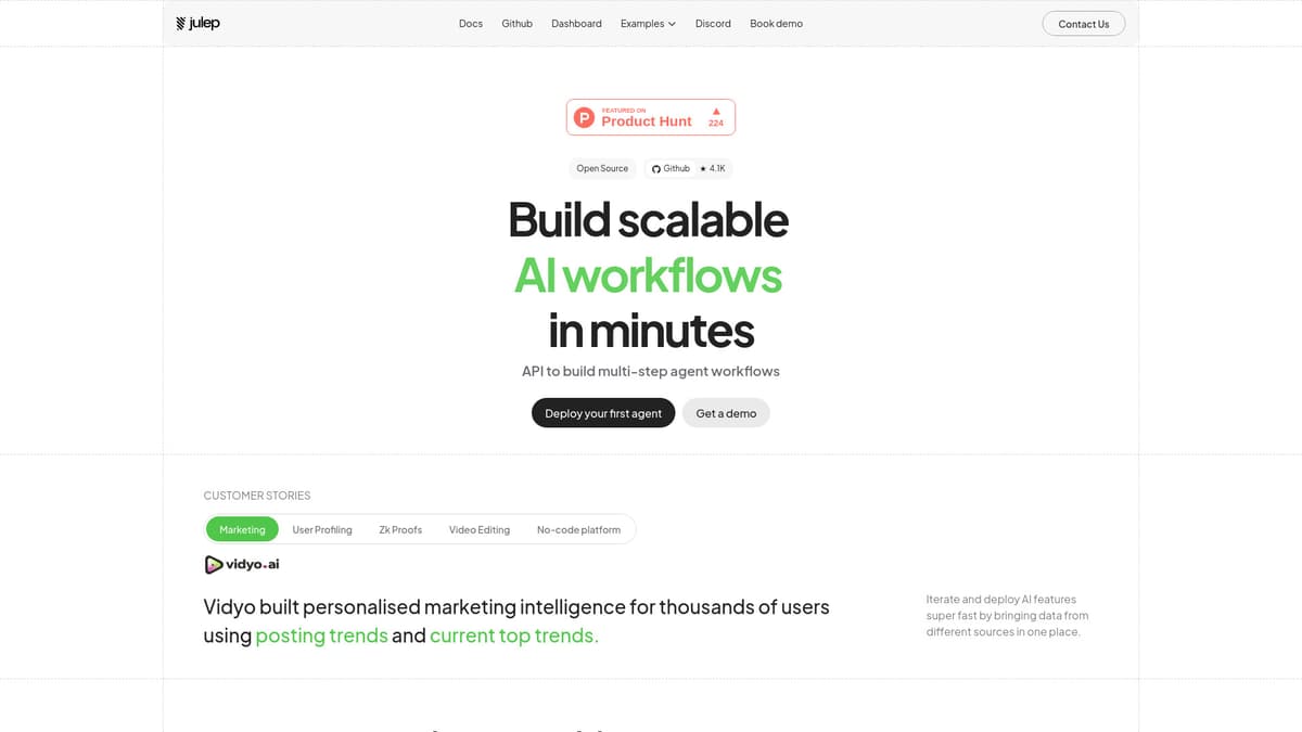 Julep AI screenshot 1